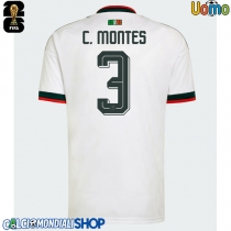Maglie da calcio Messico Cesar Montes #3 Seconda Maglia Mondiali 2026  Manica Corta